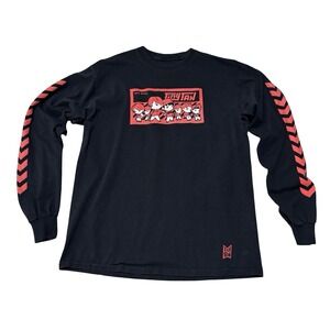 Tiny Tan Mic Drop BTS Long Sleeve Shirt K Pop Size Medium 19.5 x 26